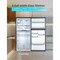 Black&Decker 20.1 cu. Ft. Top Mount Refrigerator / Freezer with ice maker -Stainless Look BR2010JIMS - alternate 2