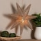 Bali & Pari Idriya Handwoven Jute Pendant Lampshade, Star-Shaped Natural Fiber Light Cover, Boho Lighting Decor 261-14237-ZORO - alternate 2