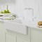 Blanco Linus Low Arc Pull-Out Dual-Spray Kitchen Faucet - White 526373 - alternate 2