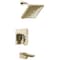 Delta Trillian: 17 Series H2Okinetic Tub Shower Trim T17443-PN-PR - alternate 1