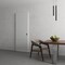 Sartodoors Hidden Barn, Planum 0010 White Silk, Sturdy Finished Doors, Magic Concealed Sliding Set 36" x 84" PLANUM0010HB-WS-3684 - alternate 2