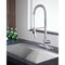 Anzzi Bastion Single Handle Standard Kitchen Faucet in Brushed Nickel KF-AZ209BN - alternate 3