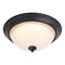 Boston Harbor CEIL LT LED FLUSH MT MBLK 11IN, 2PK OG24003 - alternate 2