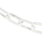 Mr. Chain 3" x 25' White Plastic Safety Chain 80001-25 - alternate 1