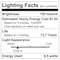 Luxrite A15 Edison LED Bulb, 60W Equivalent, 8.5W, Dimmable, 2700K Warm White, Enclosed Fixture, 24PK LR21690 - alternate 2