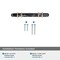 Amerock Carrione 3 inch 76mm Center-to-Center Marble Black/Golden Champagne Cabinet Pull BP36639MBKBBZ - alternate 2