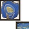 Homeroots Set Of Two Perisse Cobalt 1 Black Framed Print Wall Art, 2PK 408071 - alternate 2