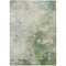 Homeroots 9' X 12' Artichoke Green And Ivory Abstract Washable Indoor Outdoor Area Rug 605504 - alternate 2