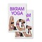 Signmission Bikram Yoga, A-Frame & 2 Decals Installed, Heavy-Duty Plastic Frame SBHD-D-2436-Bikram Yoga - alternate 2