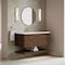 James Martin Vanities Allamari 48" Single Vanity, Sable w/ 3 CM White Zeus Silestone Top D640-V48-SBL-WWZ - alternate 2