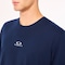Oakley Bark New M Short Sleeve Men's Crew Neck Navy Tee Shirt 457131-6LEM - alternate 3