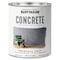 Rust-Oleum Concrete Interior Wall Paint, Charcoal Gray, Textured, 1 Qt 379906 - alternate 1