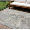 Homeroots 8' X 10' Gray Abstract Washable Indoor Outdoor Area Rug 607803 - alternate 1