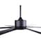 Canarm Ceiling Fan, 96 in Blade Dia, 6 Blades, 5 Speeds, 120V AC, Matte Black CP96BK - alternate 2