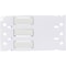 Brady BSP45 Series PermaSleeve Heat Shrink Polyolefin Wire Marking Sleeves, 0.187 in. Dia x 1 in. W, White SA-3PS-187-1-WT - alternate 2