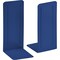 Acrimet Steel Metal Jumbo Bookends for Shelves, Heavy Duty, for Large books, Deep Blue, 2PK 294.7 - alternate 1