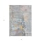 Homeroots 8' X 10' Granite Gray Abstract Washable Indoor Outdoor Area Rug 607791 - alternate 2
