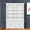 Homeroots 65" White Solid Wood Frame Dining Hutch With Fourteen Shelves 546596 - alternate 3