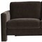 Homeroots 97" Dark Gray Fabric Solid Wood Sofa 674609 - alternate 4
