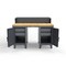 Strong Hold 12 GA Extreme Duty Shop Desk with a 1 3/4 in. Maple Top 53.1-WS-360-4DB-MT - alternate 1