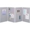 Quartet Tabletop Board 6ft.x2-1/2ft., Gray 773630 - alternate 1