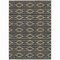 Homeroots 9' X 12' Black And Beige Geometric Washable Indoor Outdoor Area Rug 599608 - alternate 3