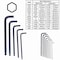 Neiko Standard Allen Wrench Set, 13 Piece Ball End Hex Key Set 01101A - alternate 2