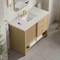 James Martin Vanities Marigot 48" Single Vanity, Sunwashed Oak, w/ 3 CM Siberian Silestone Top w/FreePower Wireless Charger D404-V48-SWO-FSFR - alternate 2