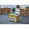 Beleduc By Playwell Palermo 41inx14in 5-Compartment Shelf - Half-Open, Dual/Single Access, 32.6inH, Ages 3+ 846031 - alternate 2