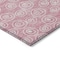 Homeroots 9' X 12' Pink And Ivory Geometric Washable Indoor Outdoor Area Rug 583382 - alternate 2