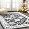 Jonathan Y Cherie French Cottage Black/Cream 8 ft. x 10 ft. Area Rug MDP505D-8 - alternate 2