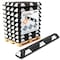 Jrex Safety 48 in Rubber Parking Block Curb Stop, White Reflective Strip, Full Pallet 50 PBSW-JR-4-FP50 - alternate 1