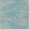 Homeroots 5' X 8' Aqua Teal Blue And Gray Abstract Washable Indoor Outdoor Area Rug 587195 - alternate 3