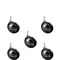 Service Caster 3 Inch Bright Chrome Soft Tread Ball Caster -5/16 Inch Threaded Stem, 5PK SCC-TS01S30-DCR-BC-5161878-5 - alternate 1