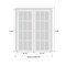 Vdomdoors Solid French Double Doors 60 x 84in, Nebraska Grey W/ Frosted Glass, Closet Bedroom Sturdy Doors SETE6933DD-NEB-6084 - alternate 2