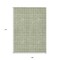 Homeroots 9' X 12' Green And Ivory Geometric Washable Indoor Outdoor Area Rug 595551 - alternate 4