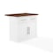 Crosley Bartlett Wood Top Kitchen Island KF30091WA-WH - alternate 1