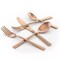 Megachef Cravat 20 Piece Flatware Utensil Set, Stainless Steel Service for 4 in Matte Rose MCFW-CRAVAT-MATTEROSE - alternate 3