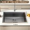 Wrightmaster 32 in. Undermount Single Bowl 18-Gauge Stainless Steel Workstation Sink with Integrated Accessories ZOR-US3219TX-SS - alternate 2