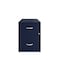 Space Solutions 14.25 in W 2 Drawer Vertical File Cabinet W/ Accessory Drawer, Navy 25966 - alternate 4
