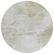 Homeroots 8' Ivory Beige And Taupe Round Abstract Washable Indoor Outdoor Area Rug 577717 - alternate 3