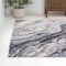 Jonathan Y Kassia Contemporary Glam Abstract Marble Charcoal/Cream 3 ft. x 5 ft. Area Rug SEU300A-3 - alternate 3
