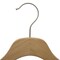 Nahanco 17in Natural Wooden SlimLine Shirt/Dress Hanger, 50PK SL7001750 - alternate 2