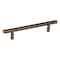 Amerock Bar Pulls 5-1/16 inch 128mm Center-to-Center Gunmetal Cabinet Pull 2000826 - alternate 1