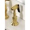 Kingston Brass Bridge Kitchen Faucet with Brass Sprayer, Brushed Brass KS7277BEXBS - alternate 2