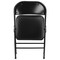 Elama 4 Piece Metal Folding Chair with Padded Seats in Black ELM-J0369A - alternate 2