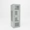 Pucel Athletic Gear Locker, 24 in W x 72 in H x 24 in D, Perforated Door, Top Cabinet, Gray GL-2472-24-DT - alternate 1