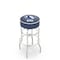Holland Bar Stool Co 25" Eastern Illinois Cushion Seat, 2-Ring Chrome Swivel Bar Stool L7C125EastIL - alternate 1
