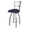 Holland Bar Stool Co 810 Contessa Stainless Steel 36in Swivel Bar Stool with Graph Anchor Seat 81036SS014 - alternate 1