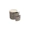Homeroots 20" Beige And Oak Wood Round Two Drawer Nightstand 719562 - alternate 2